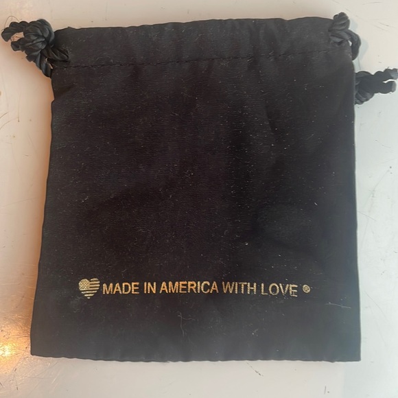 Nwt Alex and Ani charm bangle bracelet initial A monogram energy made USA silver - Picture 9 of 9